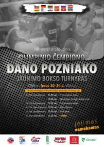 Pozniako turnyro plakatas