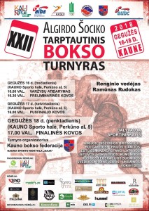 Sociko turnyro plakatas